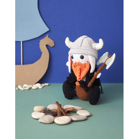 Kit à crocheter - Ragnar, la lapin viking