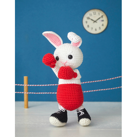 Kit à crocheter - Brahim, le lapin boxeur