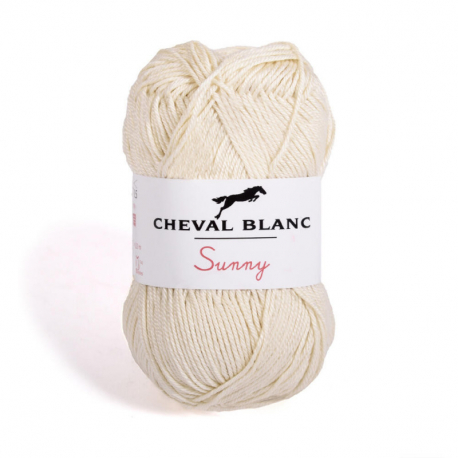 Fil de coton Sunny de Cheval Blanc - coloris Ficelle