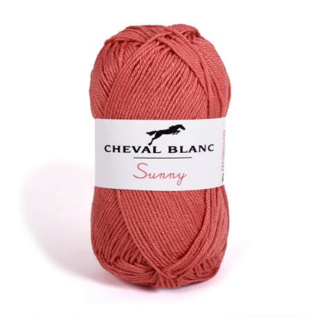 Fil de coton Sunny de Cheval Blanc - coloris Pamplemousse