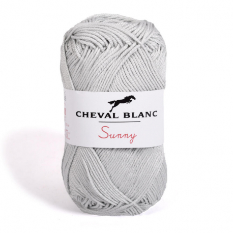 Fil de coton Sunny de Cheval Blanc - coloris Perle