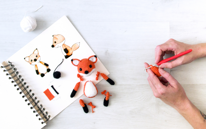 Réussir l'assemblage de différentes pièces au crochet