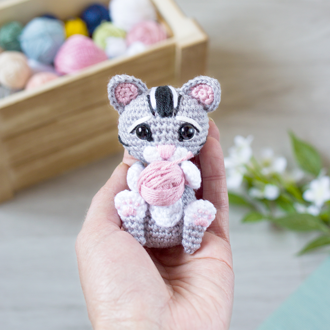 Un amigurumi chat