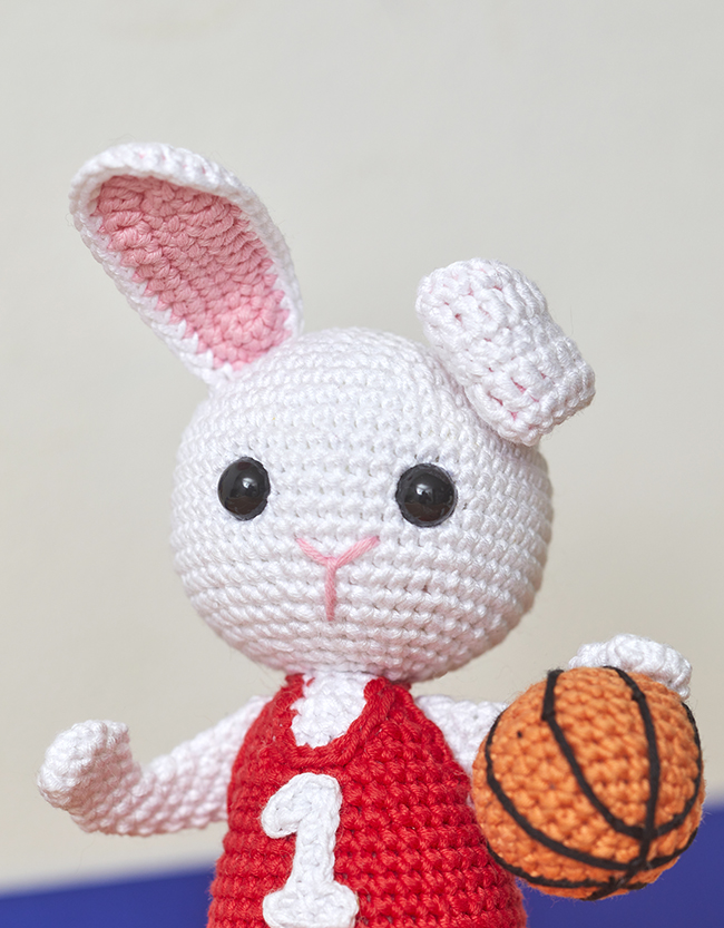 Amigurumi lapin au crochet