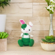 Modèle crochet lapin irlandais – Tutoriel détaillé pour amigurumi