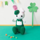Patrick, lapin irlandais au crochet - tutoriel Mi fil, mi câlin